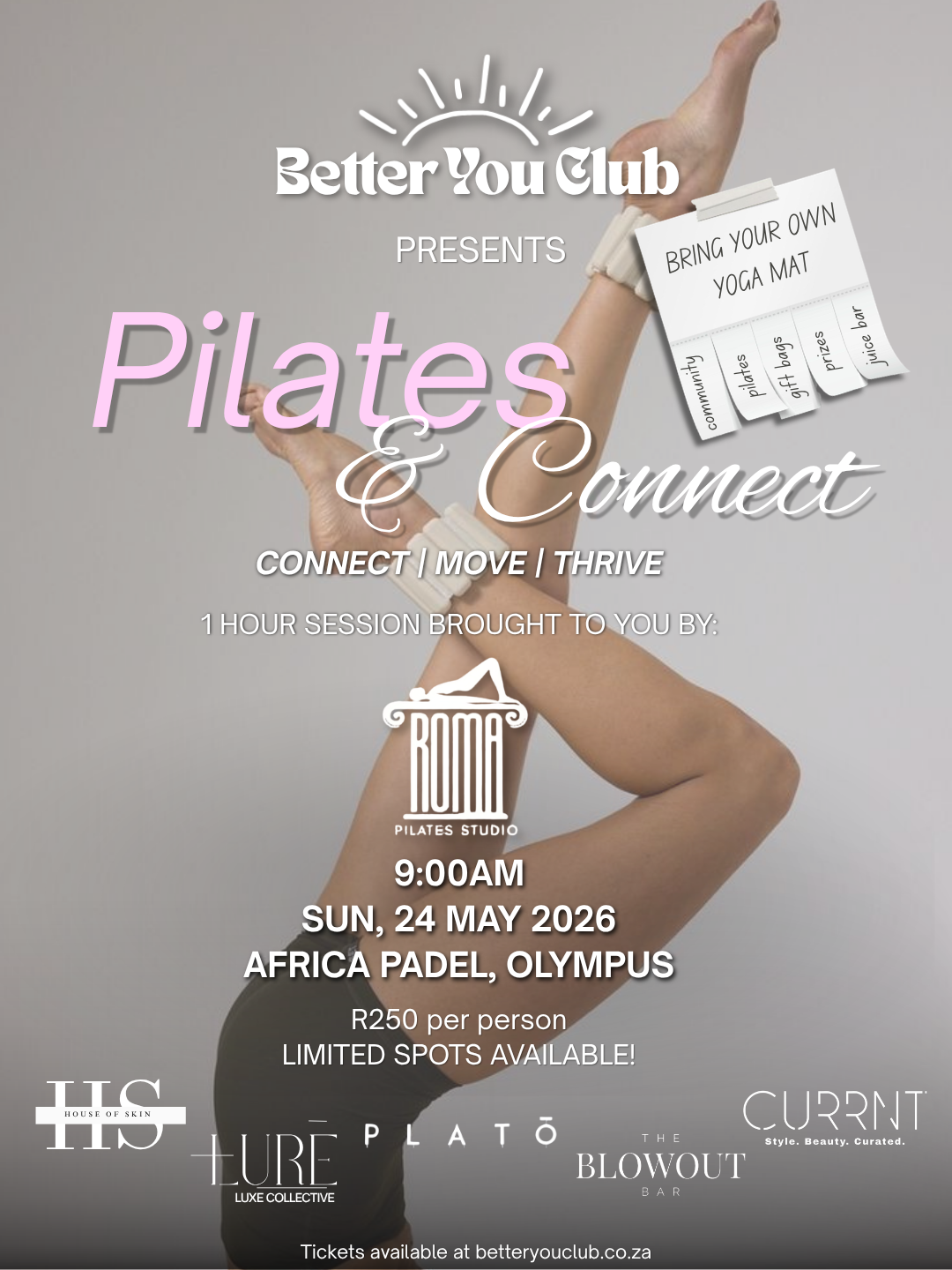 Pilates & Connect Ticket